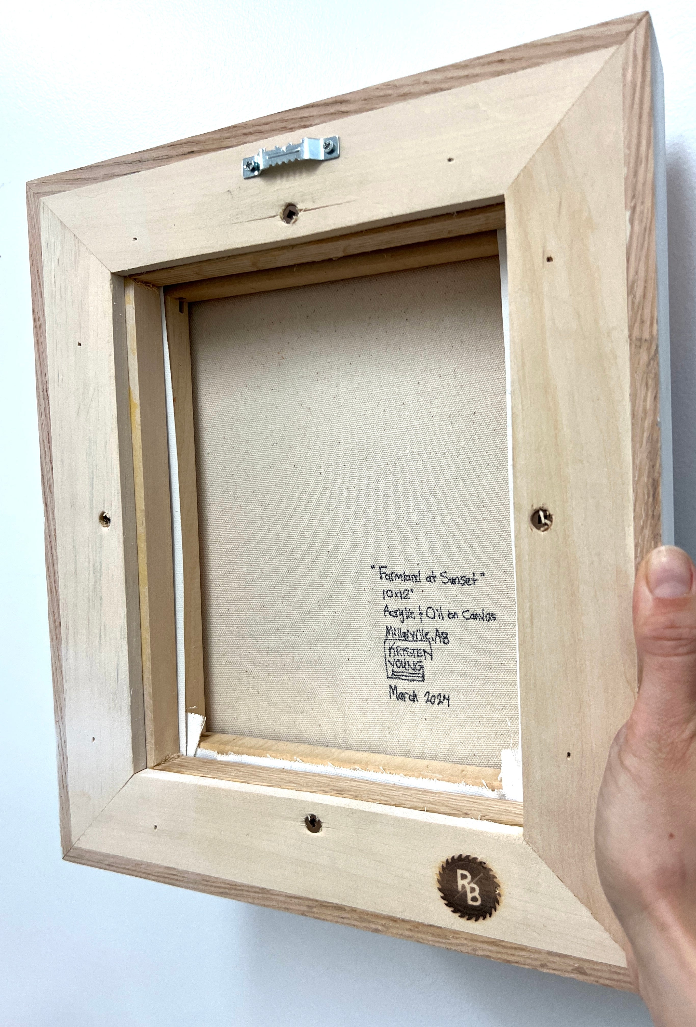 Sunset over the Farm