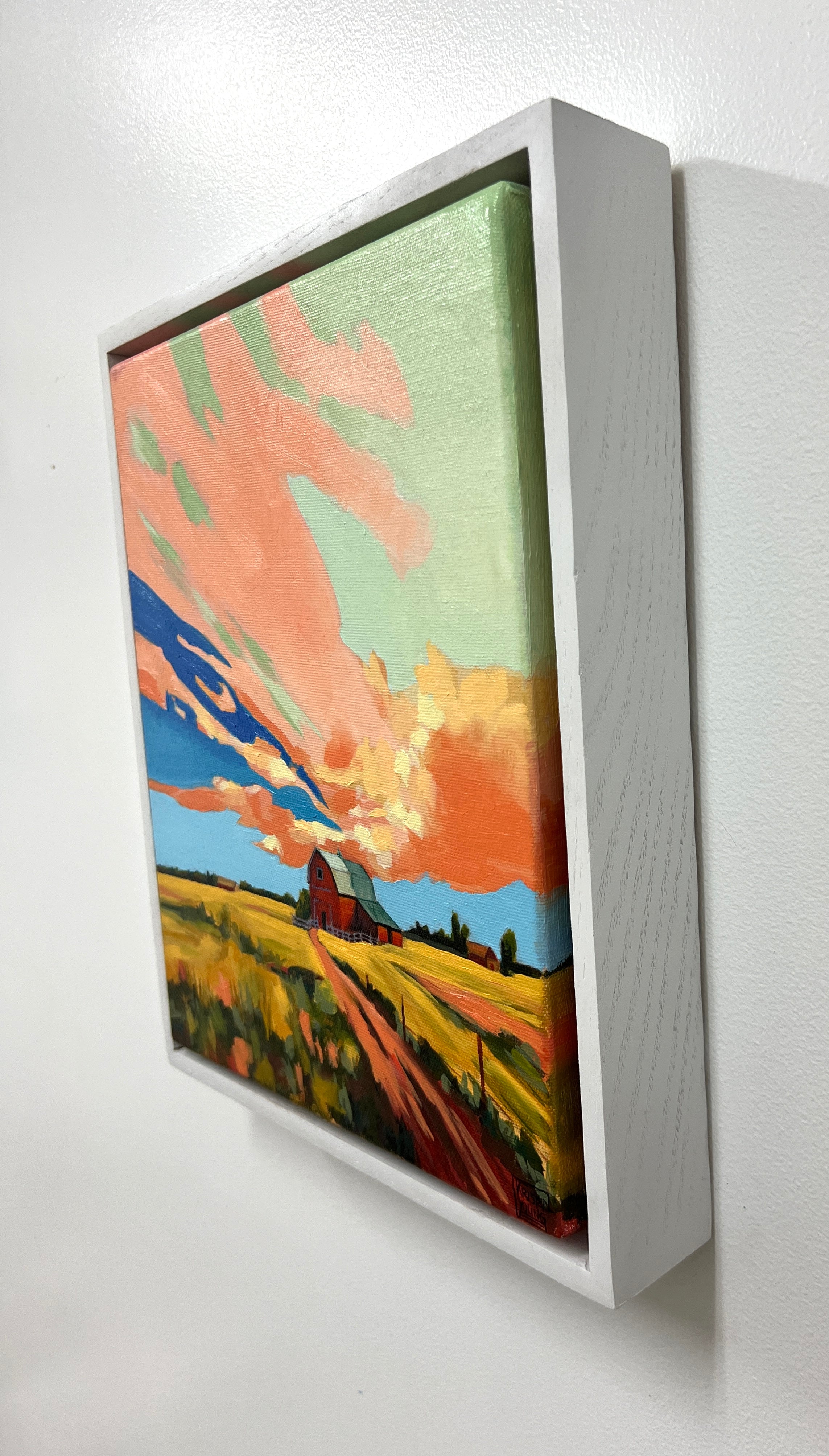 Sunset over the Farm