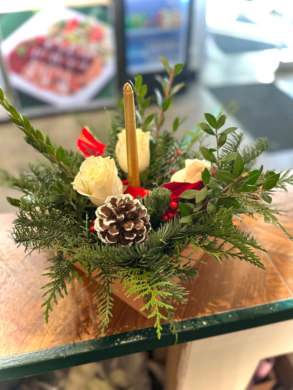 Winter Table Centerpiece- large