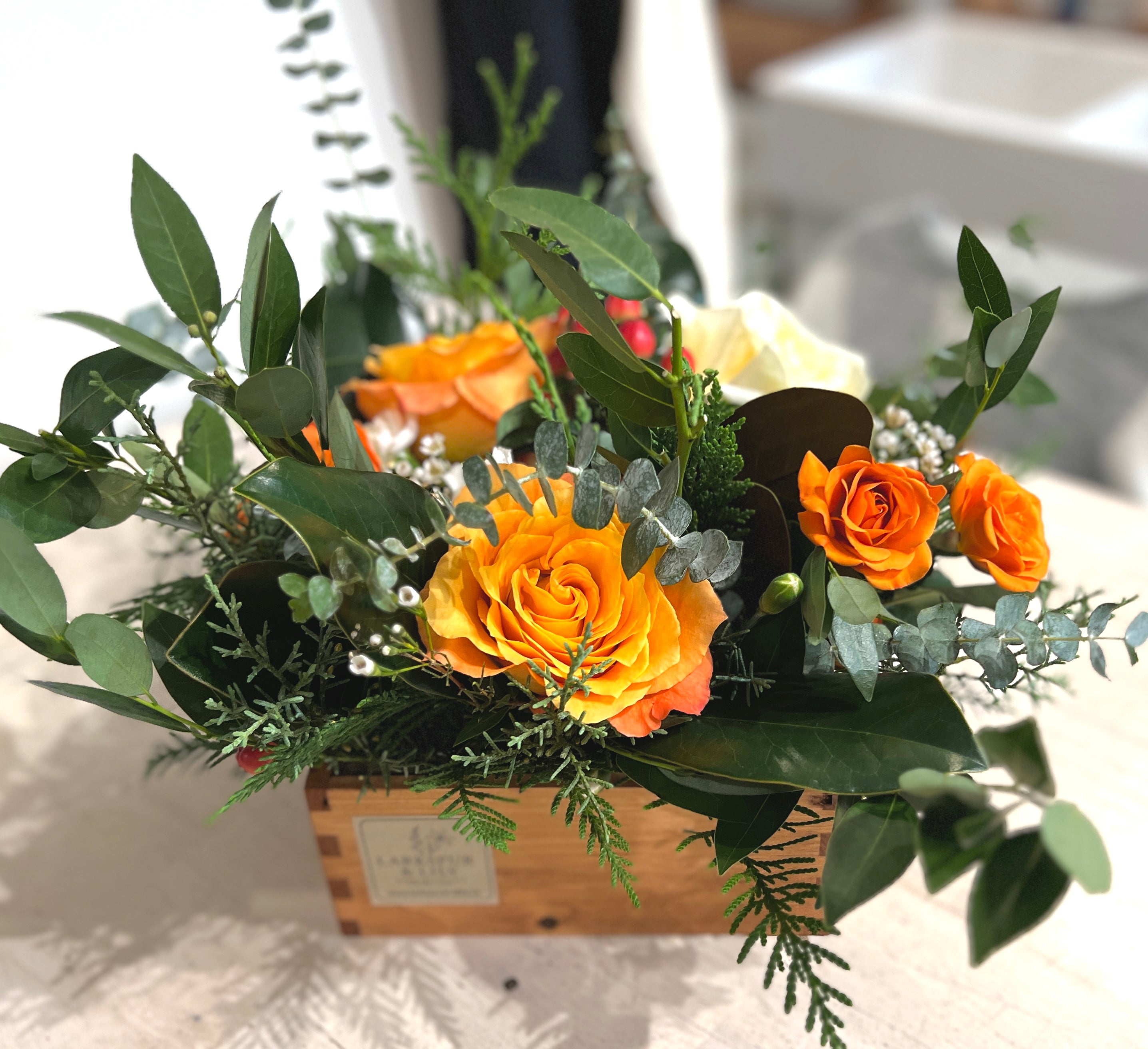 Winter Table Centerpiece- large