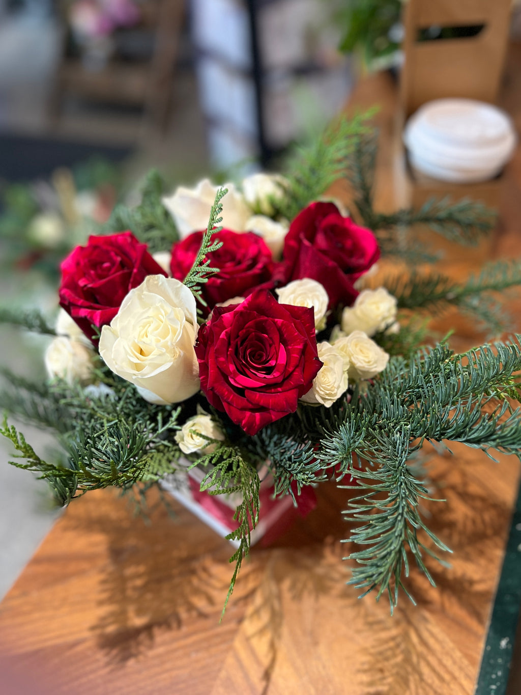 Christmas Table Centerpiece- small