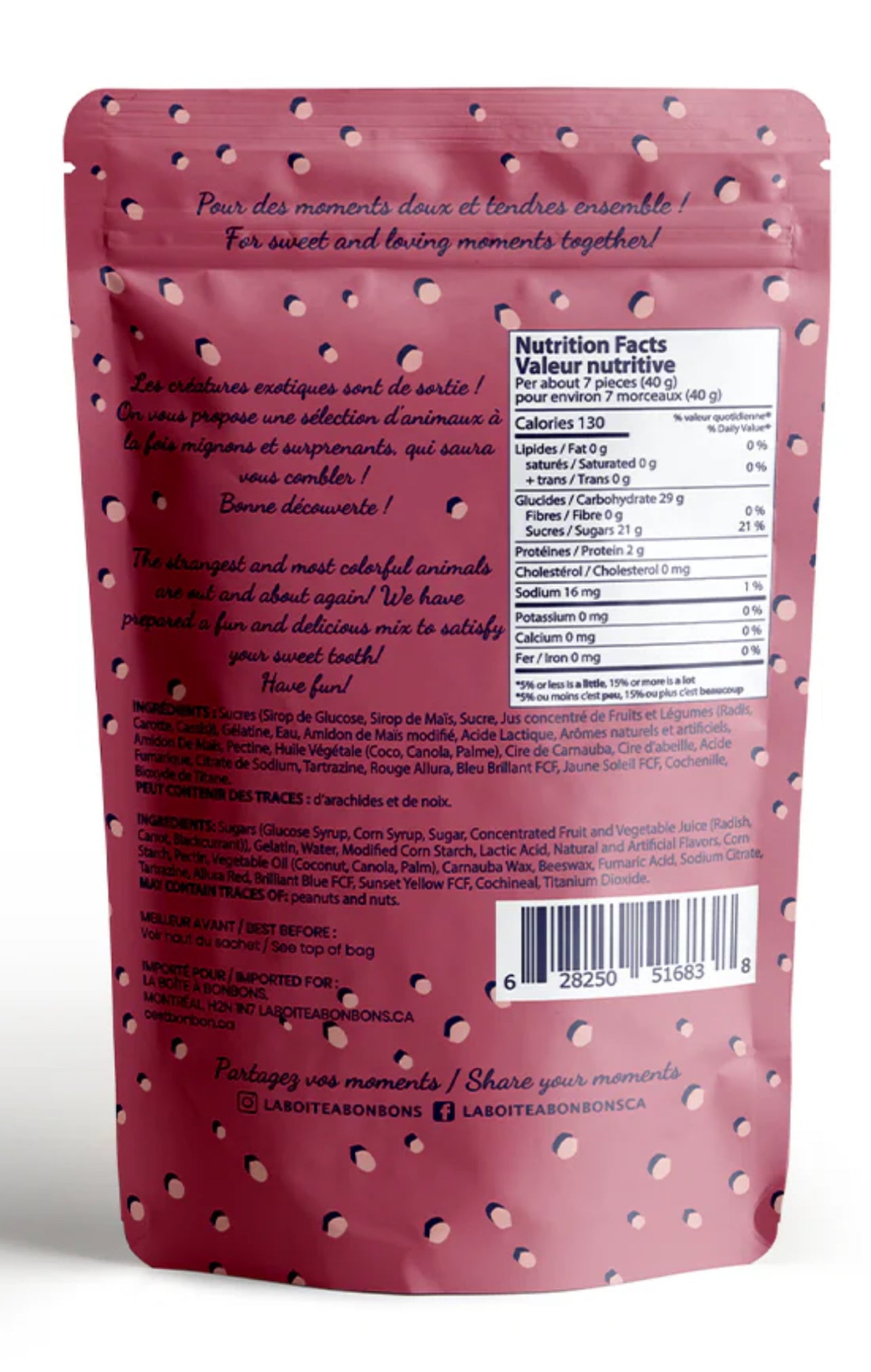 Bon Bon Candy - Colorful Animals