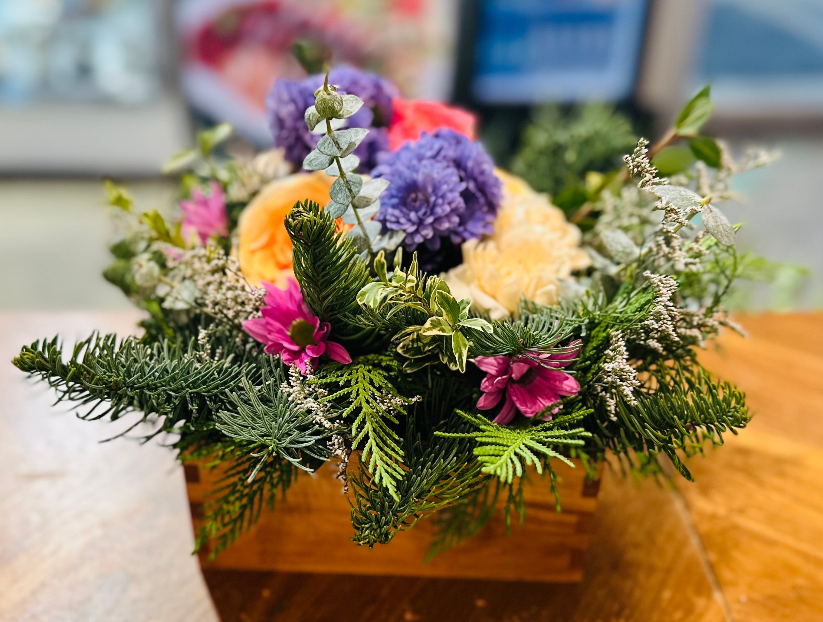 Winter Table Centerpiece- large