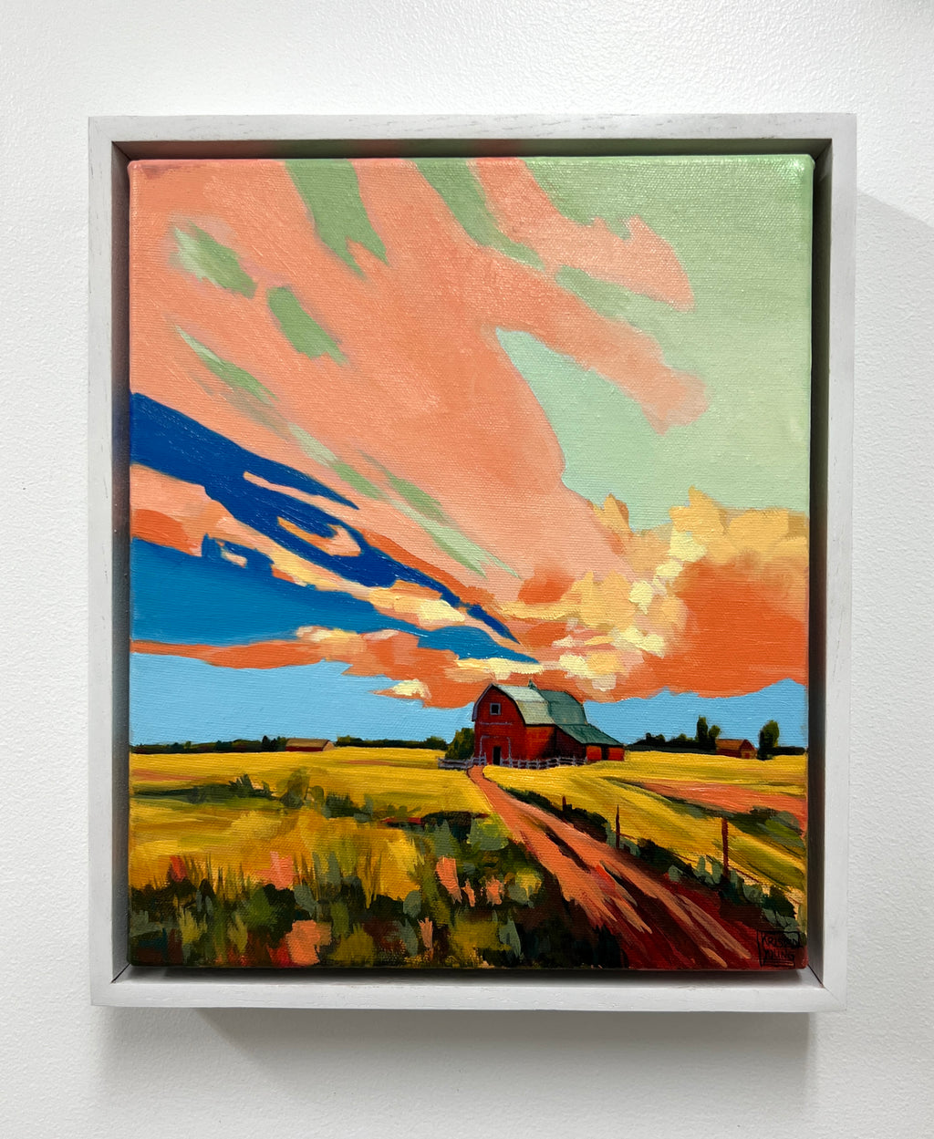 Sunset over the Farm