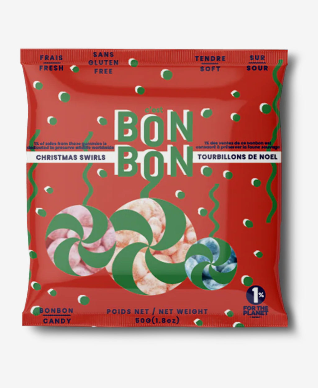 Bon Bon Candies - Christmas Swirls