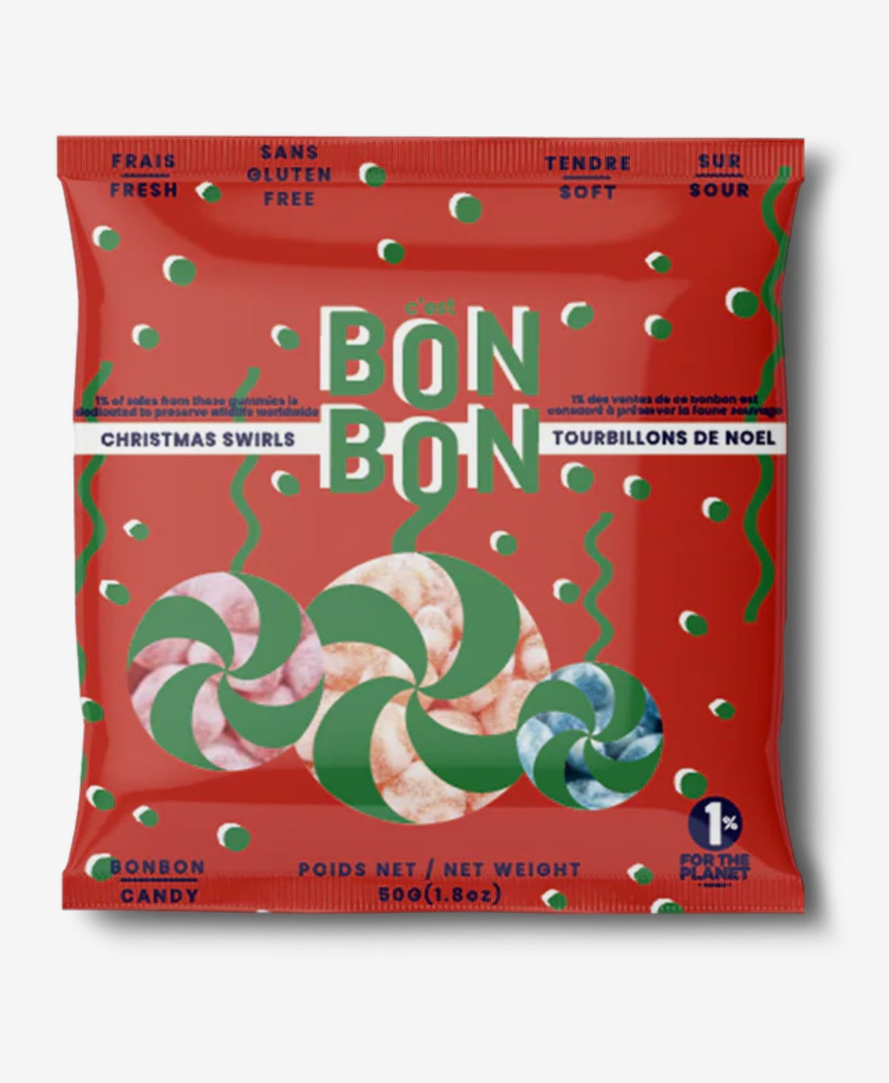 Bon Bon Candies - Christmas Swirls