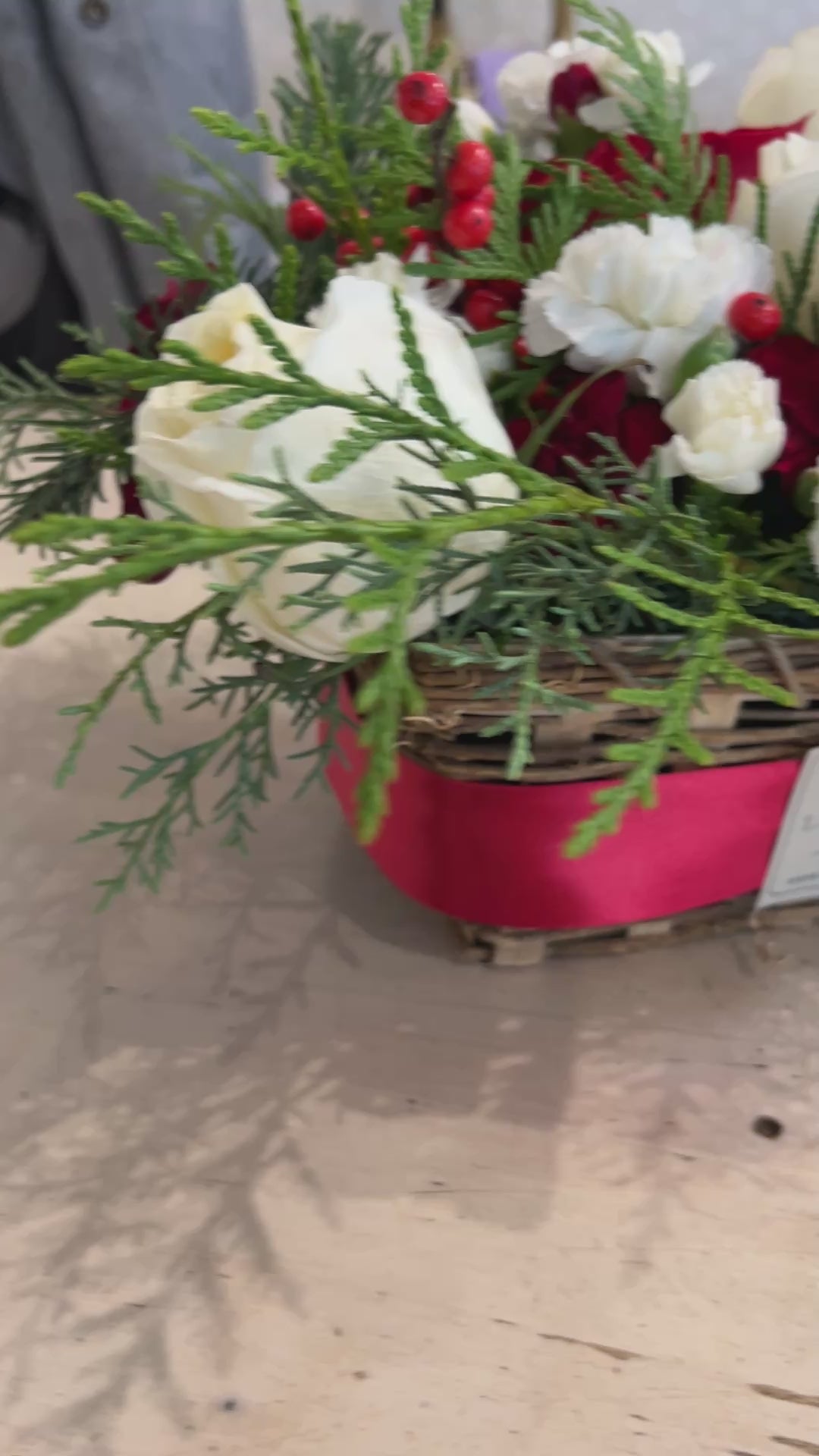 Christmas Table Centerpiece- small